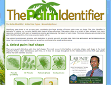 Tablet Screenshot of palmidentifier.com